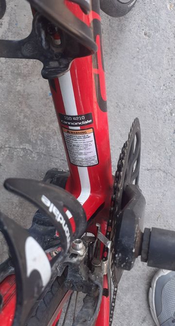 Used Cannondale Supersix Shimano Ultegra 2017 Road & Gravel, Red — image 7 of 8