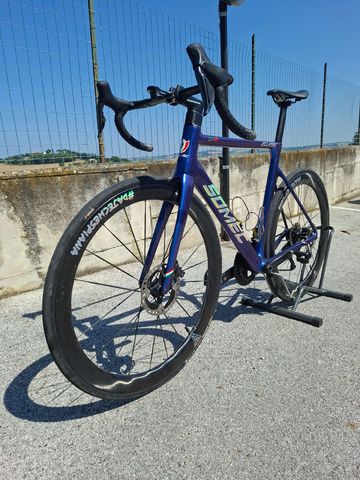 Used Somec Custom Shimano 105 Di2 2024 Road & Gravel, Blue — image 9 of 11