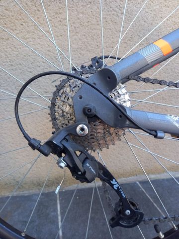 ROCKRIDER Touring Mountain Bike Frameset 2021 Mountainbike usato, Grigio chiaro — immagine 9 di 12