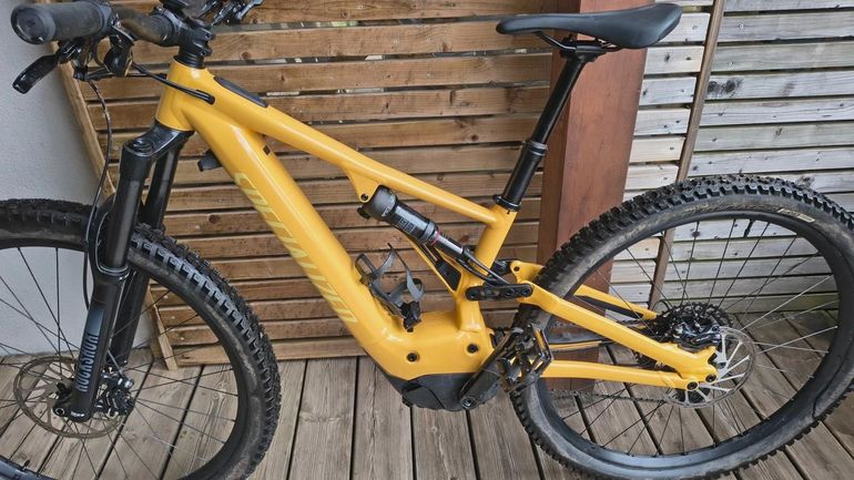 Specialized Turbo Levo 2021 2021 Mountainbike usato, Arancione — immagine 3 di 5