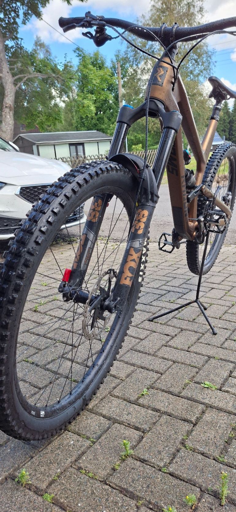 Radon SWOOP 10.0 2022 2022 Mountainbike usato, Arancione — immagine 6 di 12