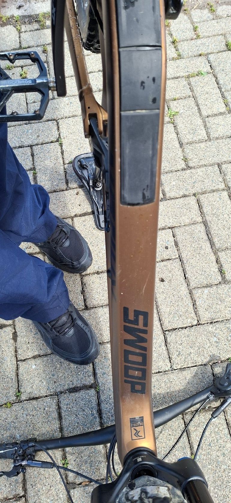 Radon SWOOP 10.0 2022 2022 Mountainbike usato, Arancione — immagine 11 di 12