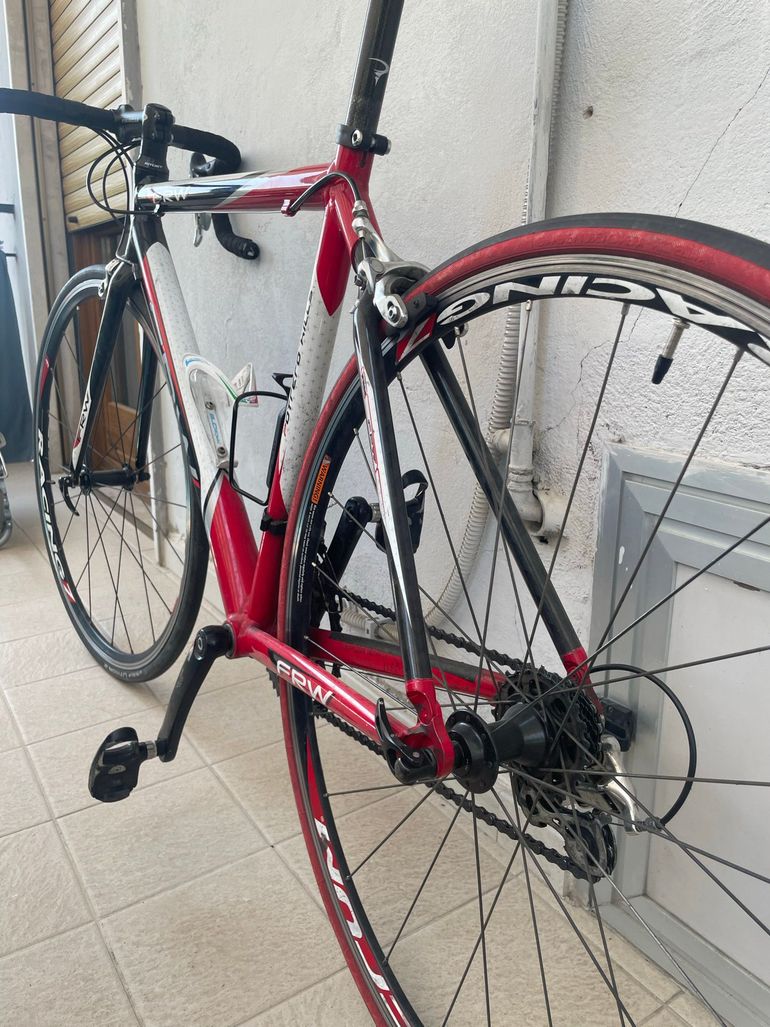 Used FRW Custom Campagnolo Veloce 2010 Road & Gravel, Red — image 6 of 6