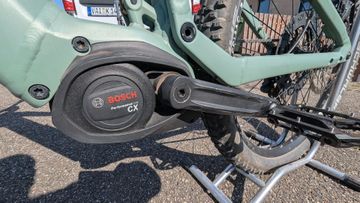Gebrauchtes Focus Thron Shimano Deore XT 2021 Mountainbike, Grün — Bild 12 von 15