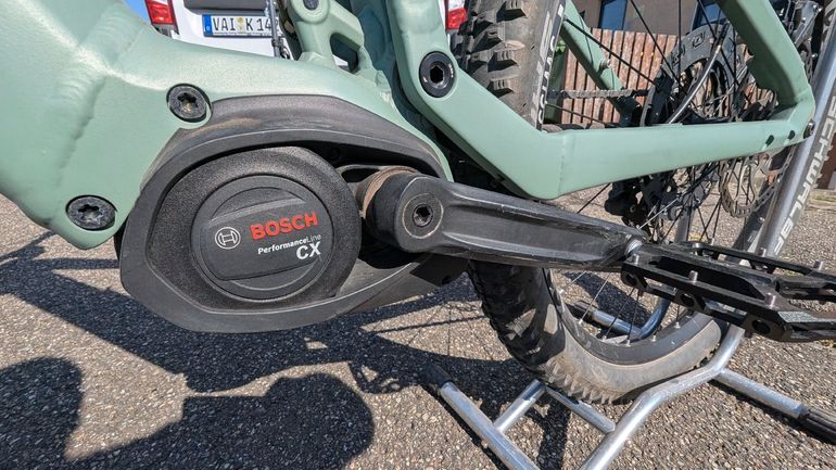 Gebrauchtes Focus Thron Shimano Deore XT 2021 Mountainbike, Grün — Bild 12 von 15