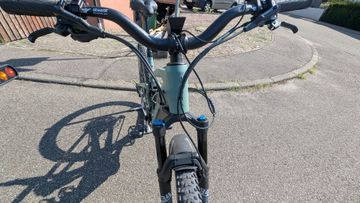 Gebrauchtes Focus Thron Shimano Deore XT 2021 Mountainbike, Grün — Bild 7 von 15