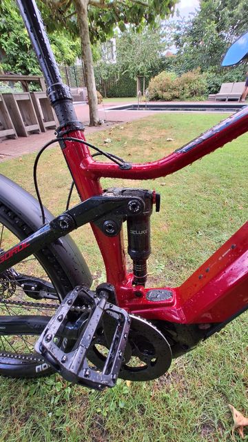 Used Flyer Goroc3 6.5 HS 2021 Mountainbike, Red — image 18 of 32