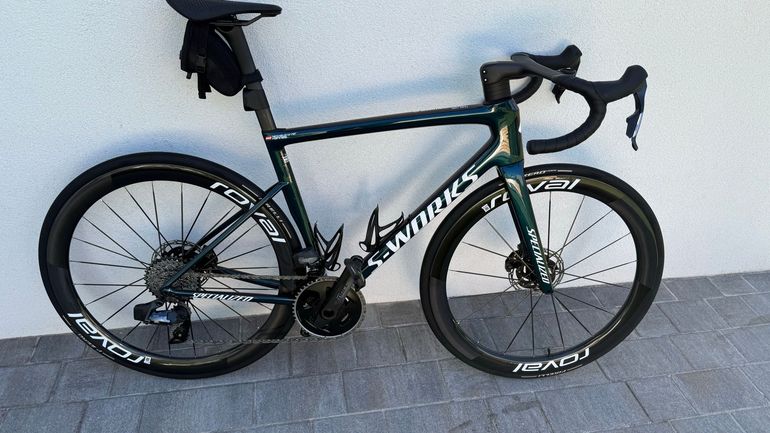Gebrauchtes Specialized Tarmac Frameset 2025 Road & Gravel, Blau — Bild 8 von 20