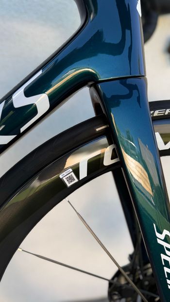 Gebrauchtes Specialized Tarmac Frameset 2025 Road & Gravel, Blau — Bild 11 von 20