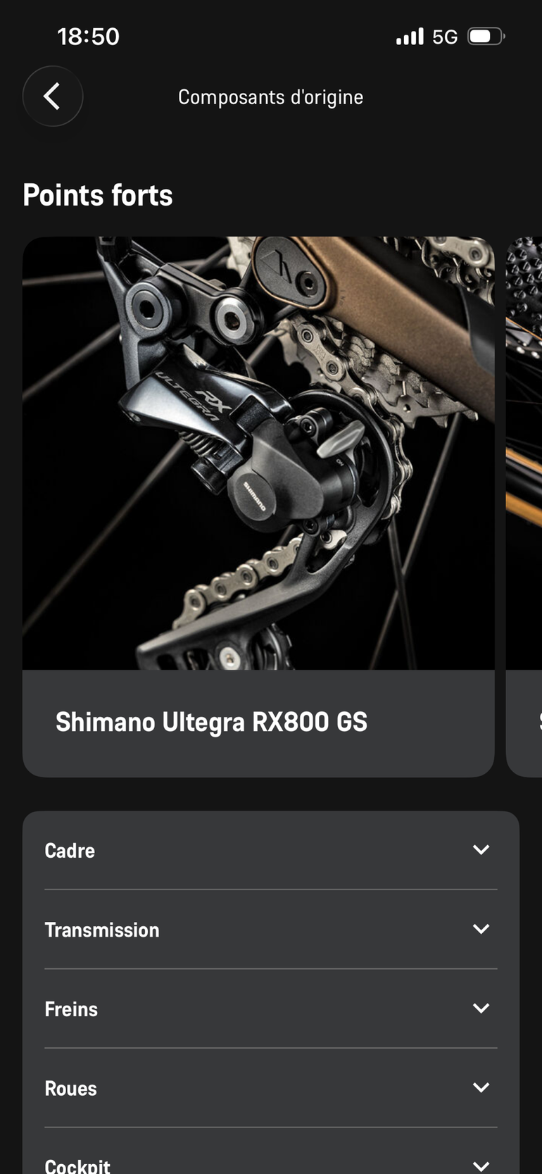 Brugt Canyon Grail CF SL 8.0 2019 2019 Road & Gravel — billede 17 af 24