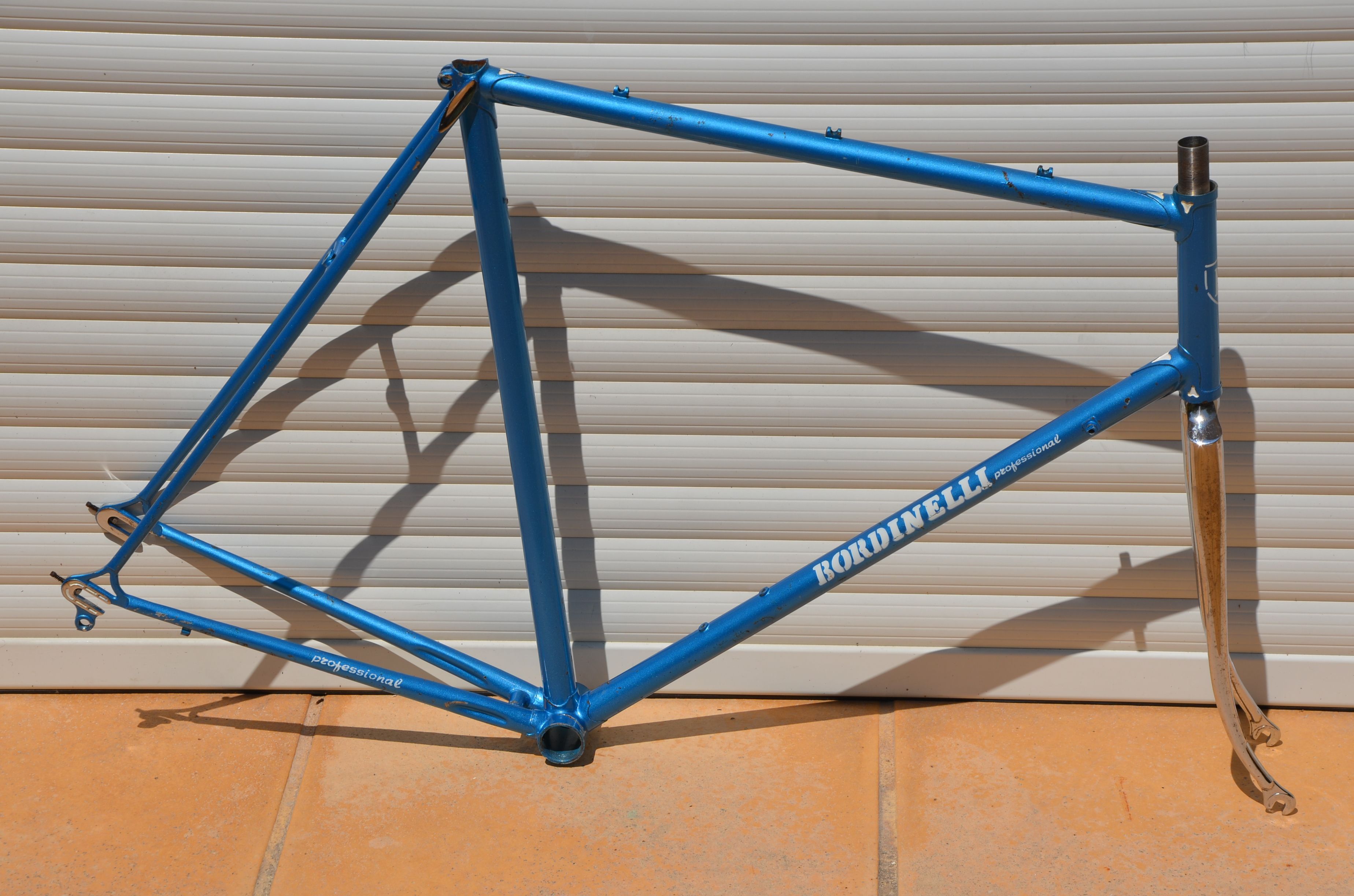 Vintage Bordinelli Professional Road Bike Frame & Fork – Oria GM