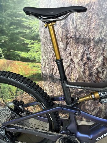 Used Orbea Rise SRAM GX Eagle AXS (T-Type) 2026 Mountainbike, Purple — image 4 of 6