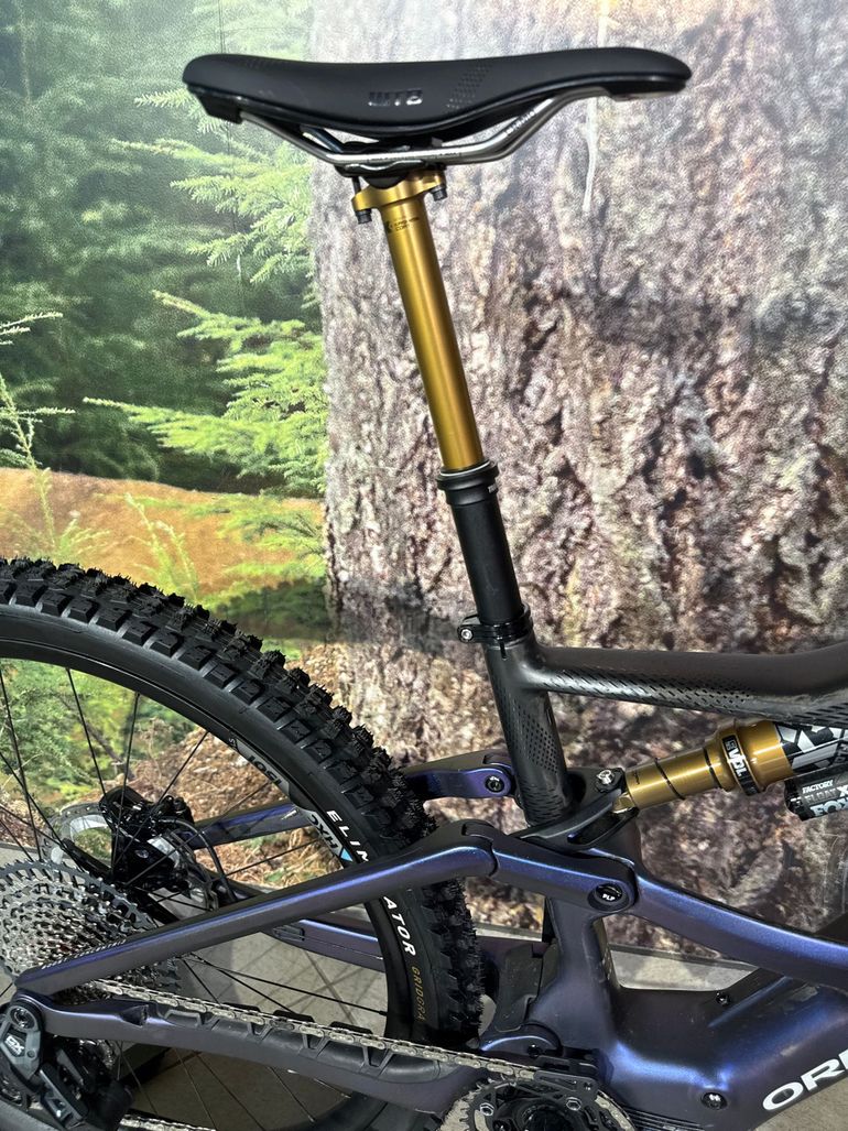 Used Orbea Rise SRAM GX Eagle AXS (T-Type) 2026 Mountainbike, Purple — image 4 of 6