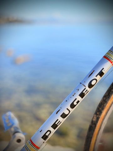 Gebrauchtes Peugeot Velo Simplex Vintage 1980 Road & Gravel, Hellgrau — Bild 2 von 6