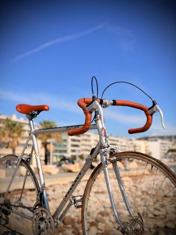 Gebrauchtes Peugeot Velo Simplex Vintage 1980 Road & Gravel, Hellgrau — Bild 6 von 6
