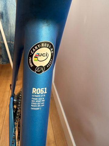 Canyon Ultimate Frameset 2020 Road & Gravel de segunda mano, Azul — imagen 6 de 8