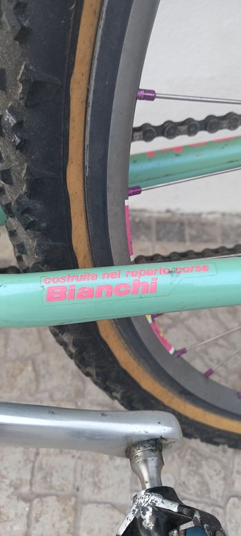 Gebrauchtes Bianchi Nth 1993 Mountainbike, Blau — Bild 18 von 20