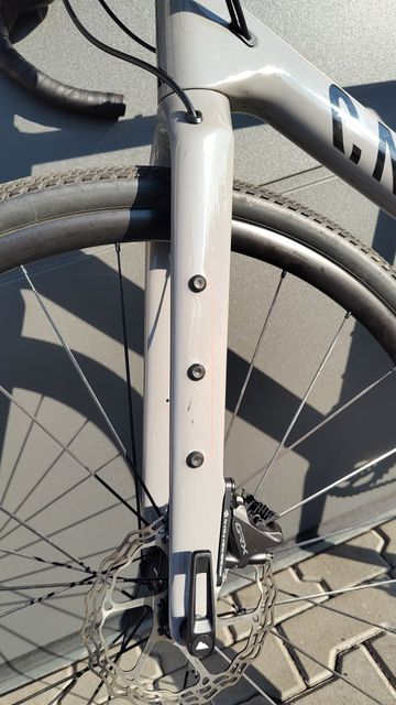 Canyon Grizl CF SL 7 2022 2022 Road & Gravel usato, Grigio chiaro — immagine 12 di 18