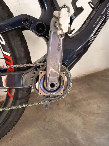 Scott spark Custom SRAM GX Eagle AXS 2024 Mountainbike usato, Blu — immagine 5 di 6