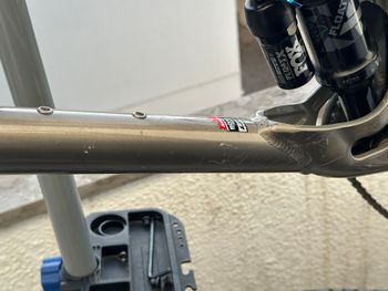 Used Banshee Custom Frameset 2025 Mountainbike, Light Gray — image 11 of 12