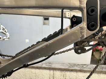 Used Banshee Custom Frameset 2025 Mountainbike, Light Gray — image 7 of 12