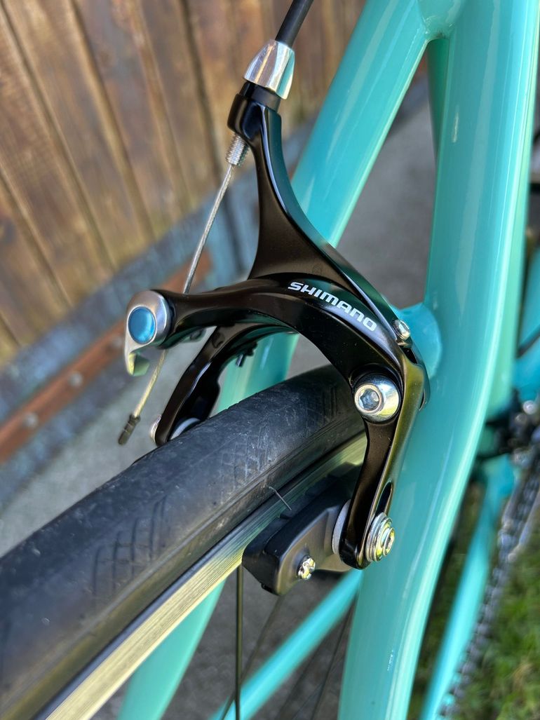 Gebrauchtes Bianchi Nirone Shimano 105 2024 Road & Gravel, Blau — Bild 13 von 15