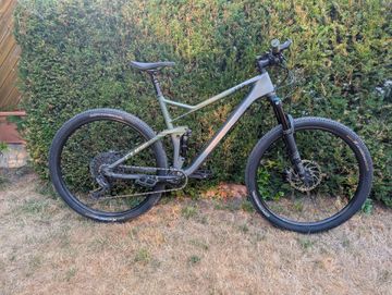CUBE STEREO ONE22 HPC TM 2023 2023 Mountainbike usato, Grigio chiaro — immagine 7 di 10
