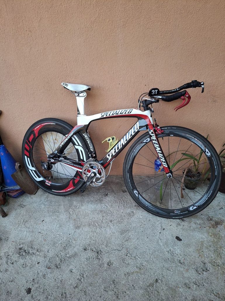 Tweedehands Specialized Shiv Pro SRAM RED 2012 2012 Road & Gravel — afbeelding 4 van 5
