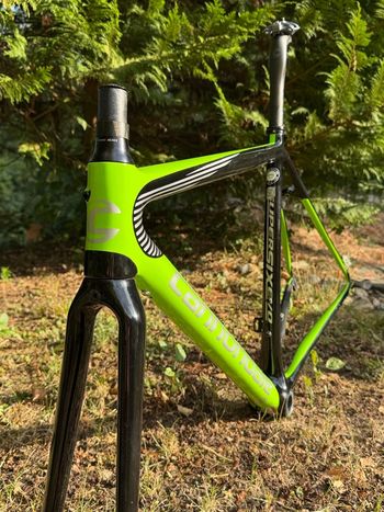Used cannondale evo HI MOD Team Frameset 2020 Road & Gravel, Green — image 6 of 13