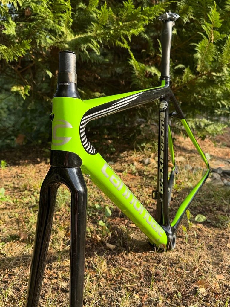 Used cannondale evo HI MOD Team Frameset 2020 Road & Gravel, Green — image 6 of 13