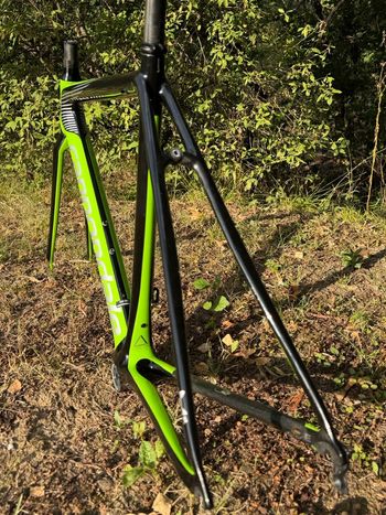 Used cannondale evo HI MOD Team Frameset 2020 Road & Gravel, Green — image 9 of 13
