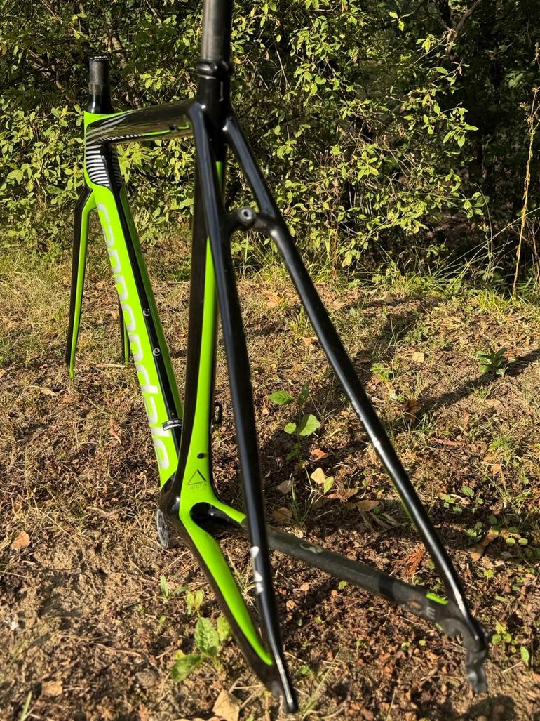 Used cannondale evo HI MOD Team Frameset 2020 Road & Gravel, Green — image 9 of 13