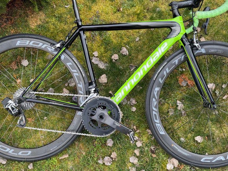 cannondale evo HI MOD Team Frameset 2020 Road & Gravel usato, Verde — immagine 2 di 6