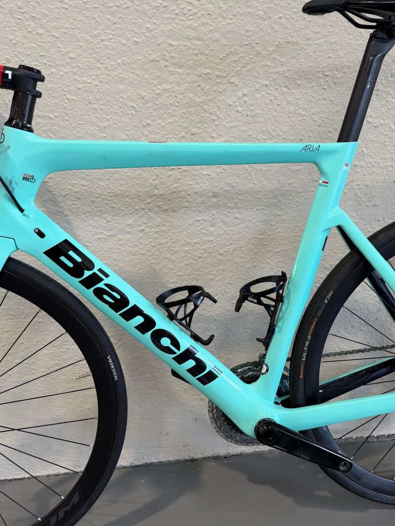 Bianchi Aria - Rival eTap AXS 2022 2022 Road & Gravel usato, Verde — immagine 9 di 9