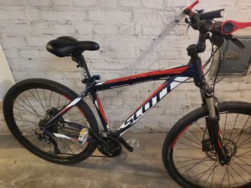 Used Scott Aspect Shimano SLX 2021 Mountainbike, Blue — image 4 of 5