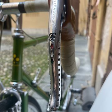 Colnago Super 1974 1974 Road & Gravel de segunda mano, Verde — imagen 2 de 9