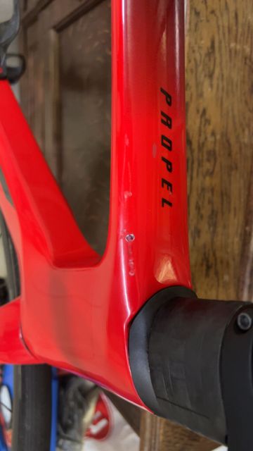 Used Giant Propel Advanced 2 2024 Frameset 2024 Road & Gravel, Red — image 4 of 4