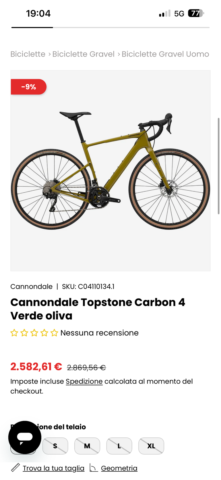 Brugt Cannondale Topstone Carbon 4 2024 2024 Road & Gravel — billede 18 af 18