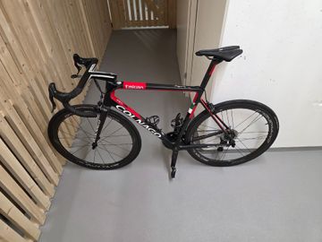 Used Colnago V3-rs Campagnolo Super Record EPS 2020 Road & Gravel, Red — image 7 of 15