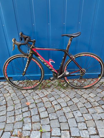 Used Scott Foil 20 2017 2017 Road & Gravel, Red — image 2 of 5