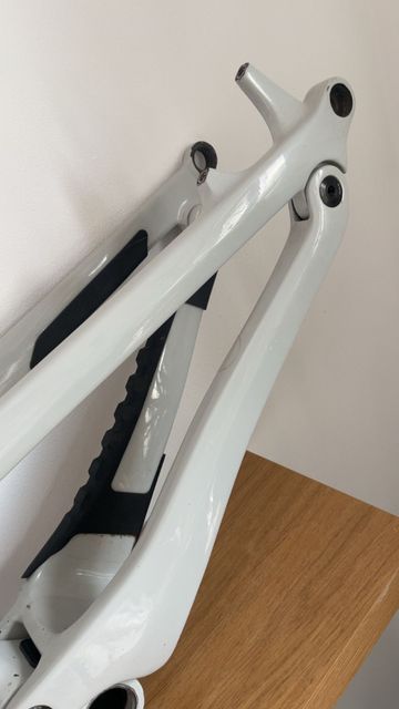 Canyon Spectral 125 CF 7 2025 Frameset 2025 Mountainbike de segunda mano, Blanco — imagen 7 de 10
