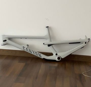 Canyon Spectral 125 CF 7 2025 Frameset 2025 Mountainbike de segunda mano, Blanco — imagen 1 de 10