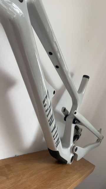 Canyon Spectral 125 CF 7 2025 Frameset 2025 Mountainbike de segunda mano, Blanco — imagen 8 de 10