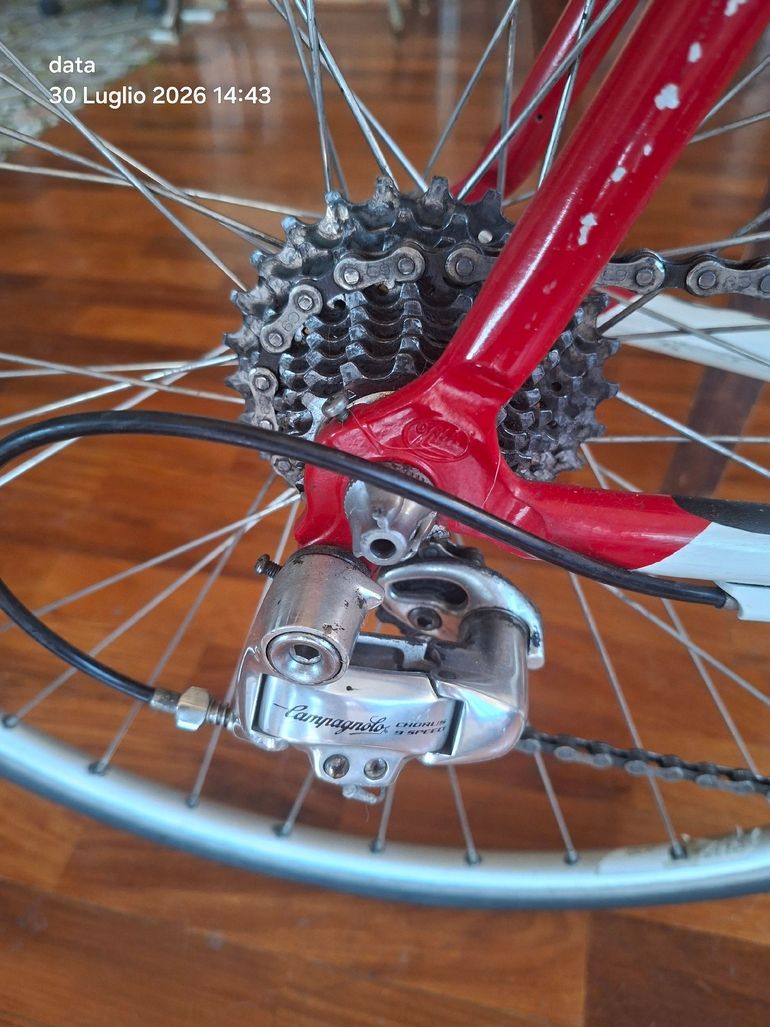 Gebrauchtes Olmo Competition Campagnolo Chorus 1999 Road & Gravel, Rot — Bild 4 von 7
