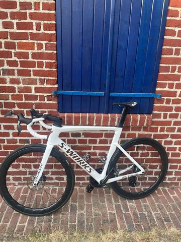 Sworks Custom Shimano Dura Ace Di2 2020 Road & Gravel usato, Bianco — immagine 2 di 6
