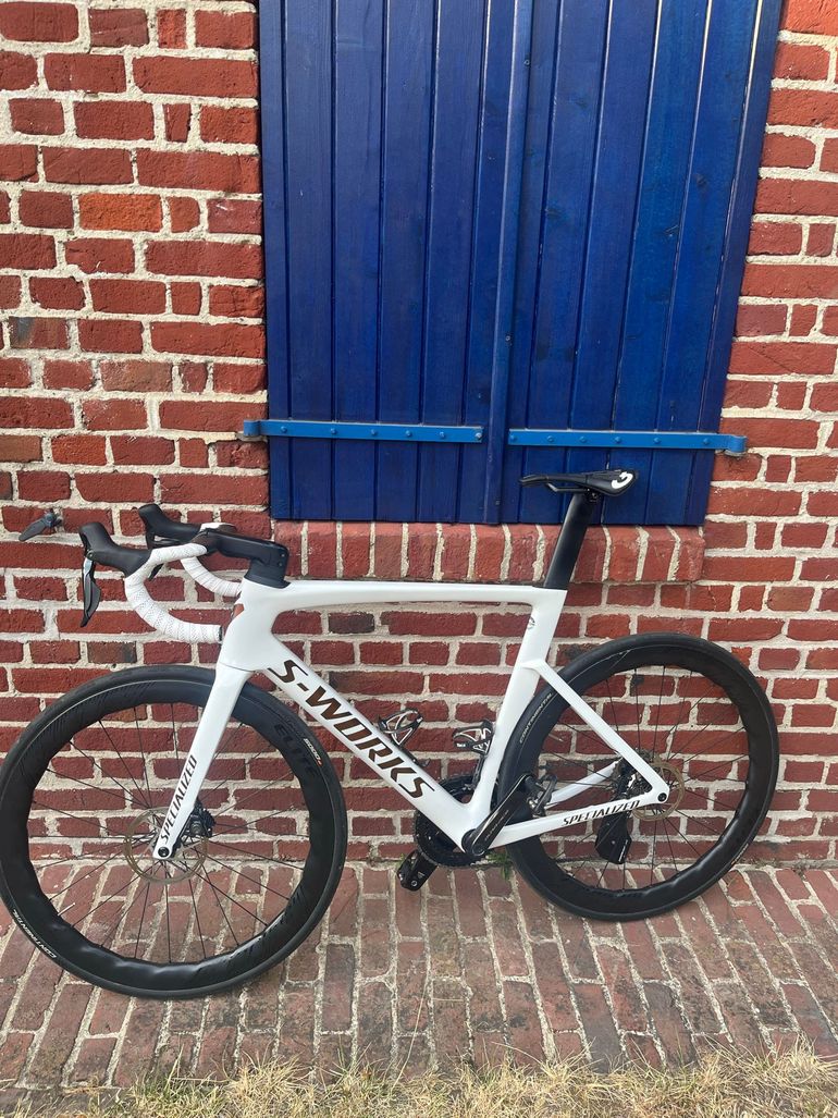 Used Sworks Custom Shimano Dura Ace Di2 2020 Road & Gravel, White — image 2 of 6