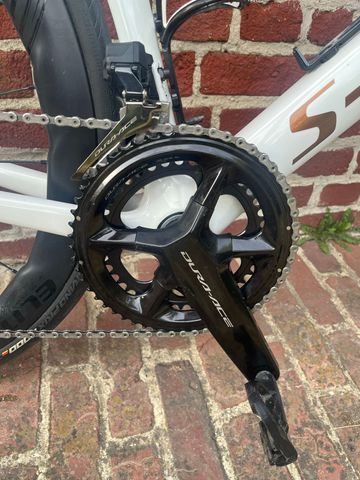 Sworks Custom Shimano Dura Ace Di2 2020 Road & Gravel usato, Bianco — immagine 3 di 6