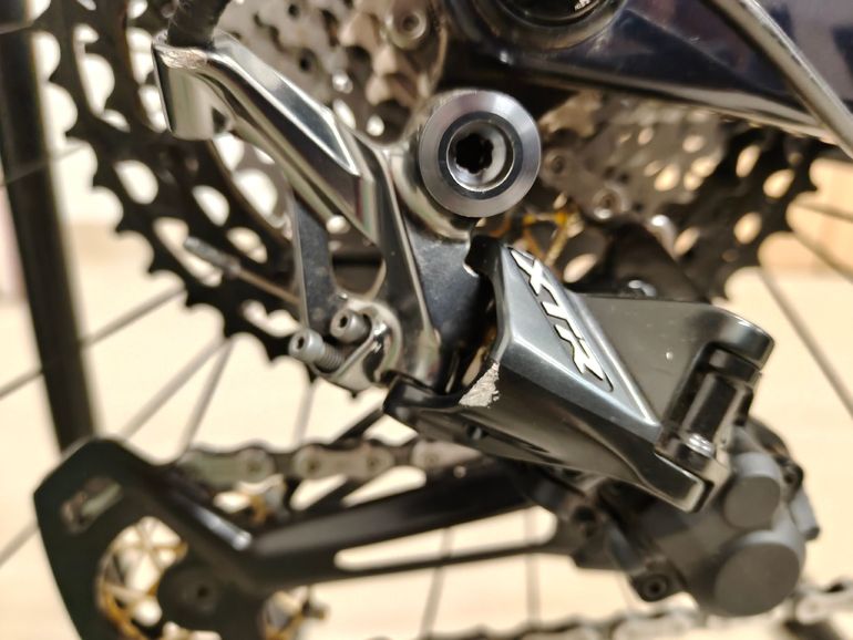 Scott Spark Shimano XTR 2022 Mountainbike usato, Blu — immagine 11 di 12