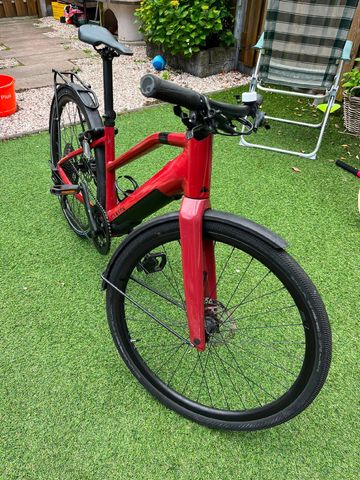 Gebrauchtes Canyon Commuter:ON Shimano Deore XT 2024 Urban, Rot — Bild 5 von 11
