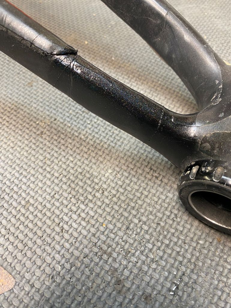 Used Specialized S-Works Crux Frameset 2022 Frameset 2022 Road & Gravel, Black — image 3 of 4